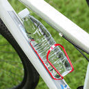 Aluminum Alloy Bicycle Water Bottle Holder MTB Bike Kettle Bracket (Red) Newly