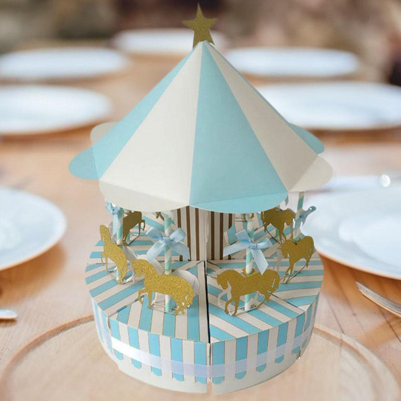 Carousel Candy Box Romantic Wedding Birthday Party Decoration Guest Favors Gi