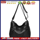 Daily Mom Crossbody Purse Bags Portable PU Leather Multi-pocket Shoulder Satchel