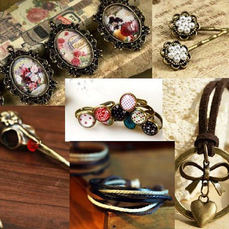 DIY Crystal Beads Charms Bracelets Women Handmade Pendant Bracelets Jewelry