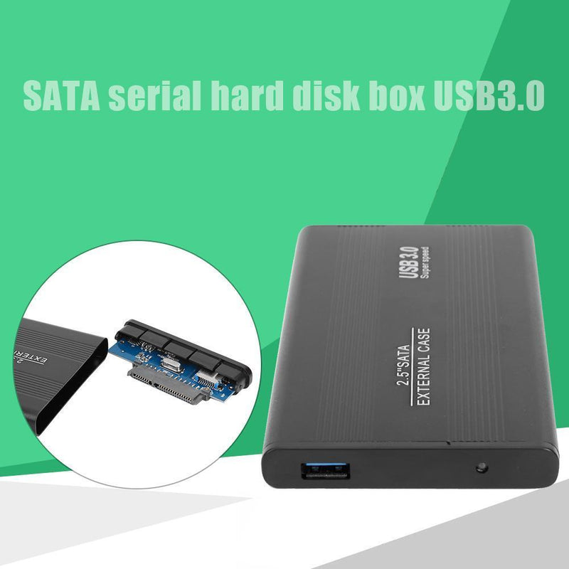 2.5 inch SSD Hard Disk Drive Box External USB 3.0 to SATA Port Portable HDD Case