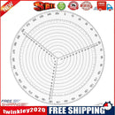 Acrylic Round Center Finder Compass Circle Cutter for Wood Turners Lathe