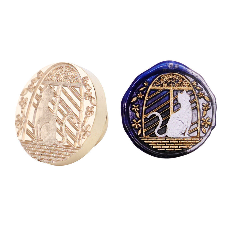 Animal Retro Wax Seal Stamp Head Fire Paint for Wedding Invitations (DW16)