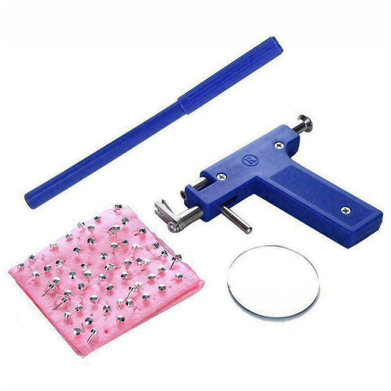 Ear Piercing Gun with 98pcs Studs Kit Tool Set For Ear Piercing Z7U4