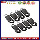 8pcs Replacement Zipper Pull Metal Zipper Slider Clothing Zip Broken Buckle