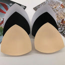 Removable Soft Cup Foam Bra Insert Foam Triangle Bra Pad Chest Push Up Pads