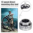 VXM Crankset Mounting Sleeve Bike Chainring Tool Crank Arm Remover (Black) Newly