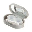 Travel Colorful with Mirror Mini Square Contact Lens Case Contact Lenses Box