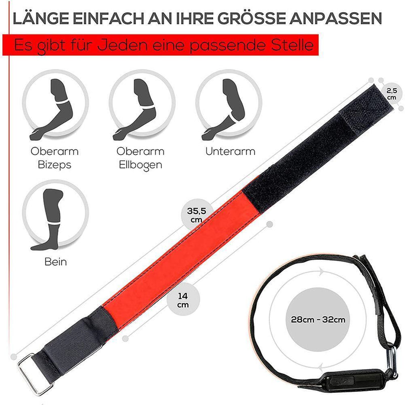 USB Chargeable LED Glowing Armband Sports Night Running Handband Bracelet