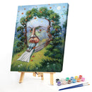 Abstract Tree Face Oil Paint By Numbers DIY Craft Coloring Drawing Home Decor