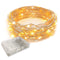 10M LED Fairy String Lights Battery Powered Copper Wire Lamp Waterproof Decor