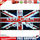 30x15cm Keep Calm Carry On Metal Retro Tin Painting Plate Flat Tin Sign