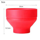 Foldable Silicone Popcorn Bowl Microwave Popcorn Maker Popcorn Popper Maker