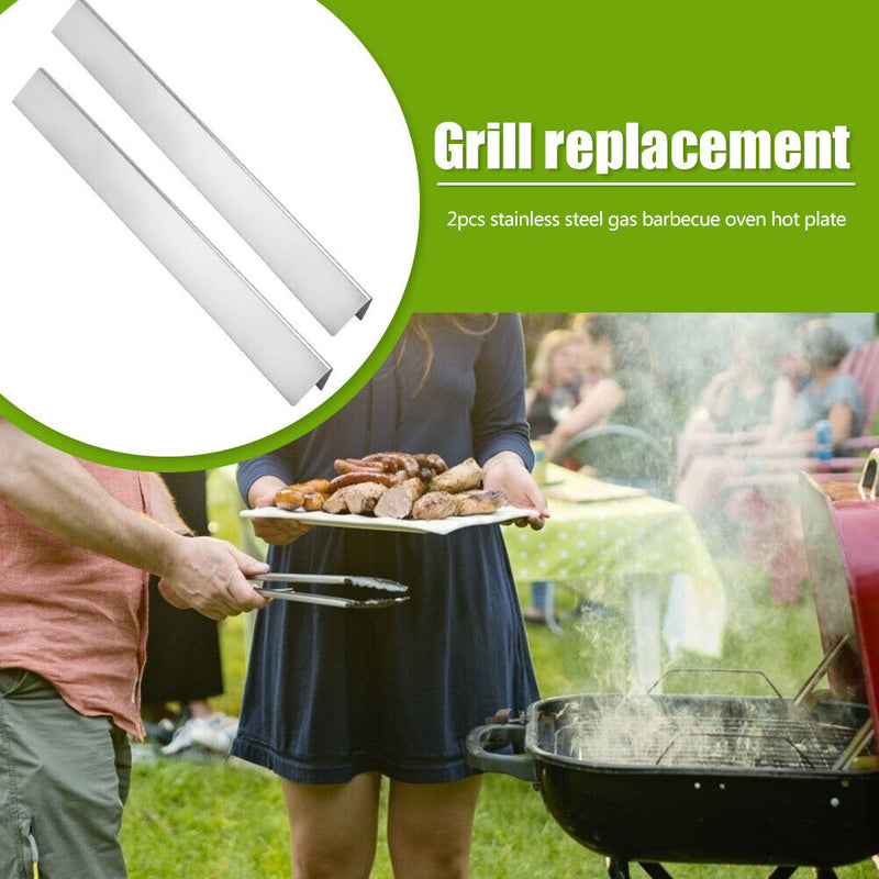 BBQ Gas Grill Heat Tent Plate Shield Wear-resistant Outdoor Barbecue Part