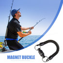 Fly Fishing Magnetic Net Release Landing Net Holder Keeper with Lanyard
