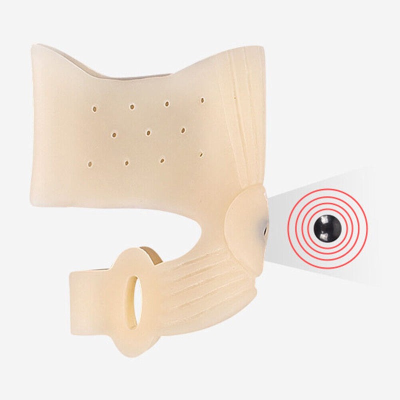 1 Pair Toe Separator Hallux Valgus Corrector Bunion Bone Ectropion (02) Newly