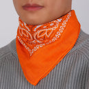 Handkerchief Printed Square Scarves Paisley Bandana Wristband Hair Band