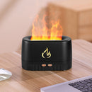 Flame Air Humidifier Essential Oil Aroma Diffuser for Home Bedroom Aromatherapy
