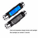Luminous Time Watch Auto Dashboard Clocks Auto Thermometer Car Electronic Clock