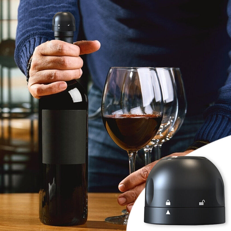 Red Wine Bottle Vacuum Cap Beer Beverage Champagne Silicone Stopper Sealer