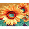 Sunflower Oil Painting By Numbers Canvas Hand Painted Wall Art Home Decor
