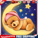5D DIY Full Drill Diamond Painting Moon Bear Cross Stitch Embroidery Craft