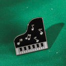 Enamel Badge Musical Instruments Brooch Collar Clothes Lapel Pin (Style 3) Newly