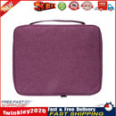Wrist Watch Strap Storage Bag 48 Slots Watchband Organizer Pouch (Purple) Newly