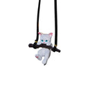 Car Pendant Creative Cute Branch Cat Rearview Mirror Car Interior Decoration