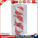Creative Christmas Onion Printed Ball Xmas Tree Pendant Decor Prop (Red) Newly