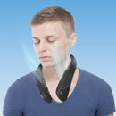 #A Portable Neck Fan - USB Cooling Fan Suitable for Outdoor Sports Travel Office