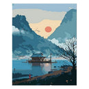 Landscape Painting By Numbers DIY Decorative Painting Digital Oil Painting