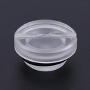 ALLOYSEED 1pc G1/4 Threaded Acrylic Hose Straight Plug for PC Water Cooling Sy