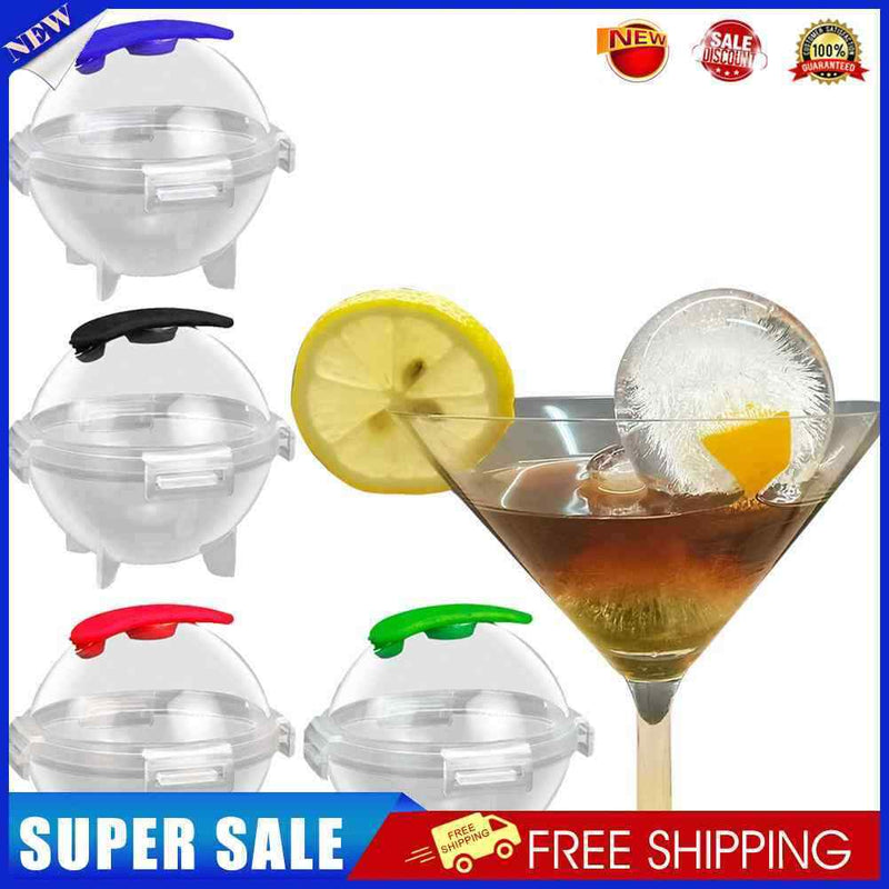 20pcs Round Ball Ice Cube Mold Maker DIY Sphere Ice Ball Device with Funnel