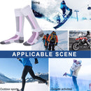 2pcs Winter Warm Thickened Ski Socks Hiking Stockings for Women Men Childre