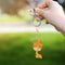 4pcs DIY Diamond Giraffe Keychain Full Special Shaped Drill Painting Kit Newly