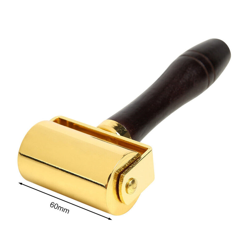 DIY Leather Edge Laminating Roller Craft Creaser Handwork Smoother (60mm) Newly