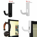 Adhesive Plastic Stand Headphone Hook Monitor Holder Earphone Accessories