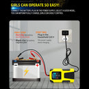 6V 12V 2A Smart Charging 3 Stages Digital Battery Repair Chargers for Motorcycle