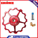 LEBYCLE 13T Bike Rear Derailleur Pulley Guide Bearing Jockey Wheel (Red)