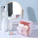 Cotton Swabs Qtips Storage Organizer 2 Grids Separate Holder Box (Pink) Newly