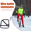 Folding Bike Brake Cable Mud Block for Brompton Line Baffle Shield (Black) Newly