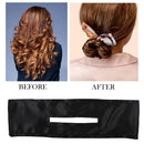Leopard French Printed Knotted Wire Hair Curler Lazy DIY Hair Meatball Acce