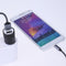 Metal Dual USB 2.1A Car Cigarette Lighter Adapter Charger(Black) Newly