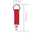 Hat Clips on Bag Travel Kids Gloves Keeper Holder Backpack Buckle (Red)