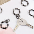 KeyHooks Metal Ring Spring Clasps Carabiner Clip Lobster Clasp Metal Buckle