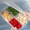 Kitchen Refrigerator Transparent Organizer Storage Box Compartment Containers