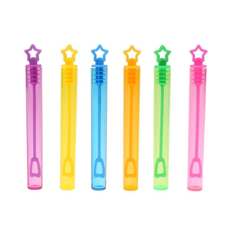 24pcs Funny Kids Outdoor Soap Bubble Bottles Toys Home Wedding Decor(Star)