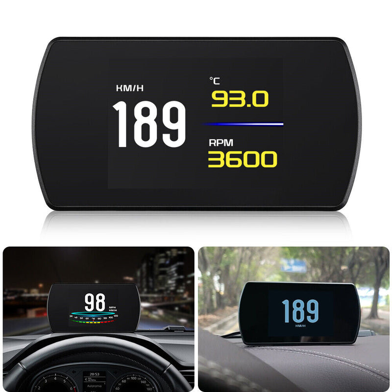 HUD OBD2 Car Digital Car Speedometer Gauge Auto Diagnostic Intelligent Systems