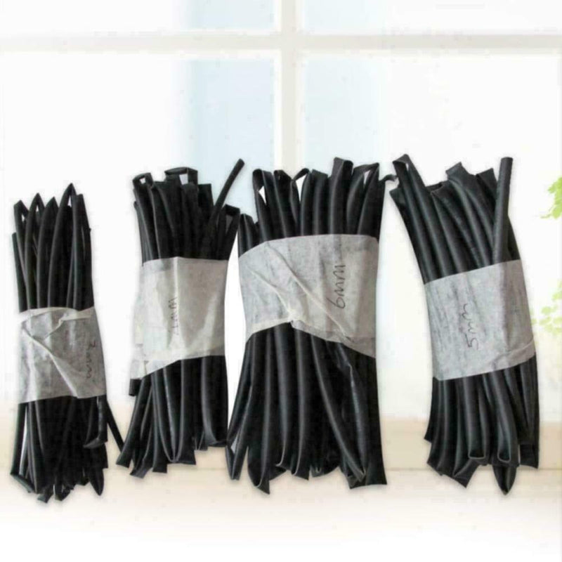 4 x 1 meter lenghts heat shrink tubing 3mm 4mm 5mm Q9D3 /Set 6mm B9N1